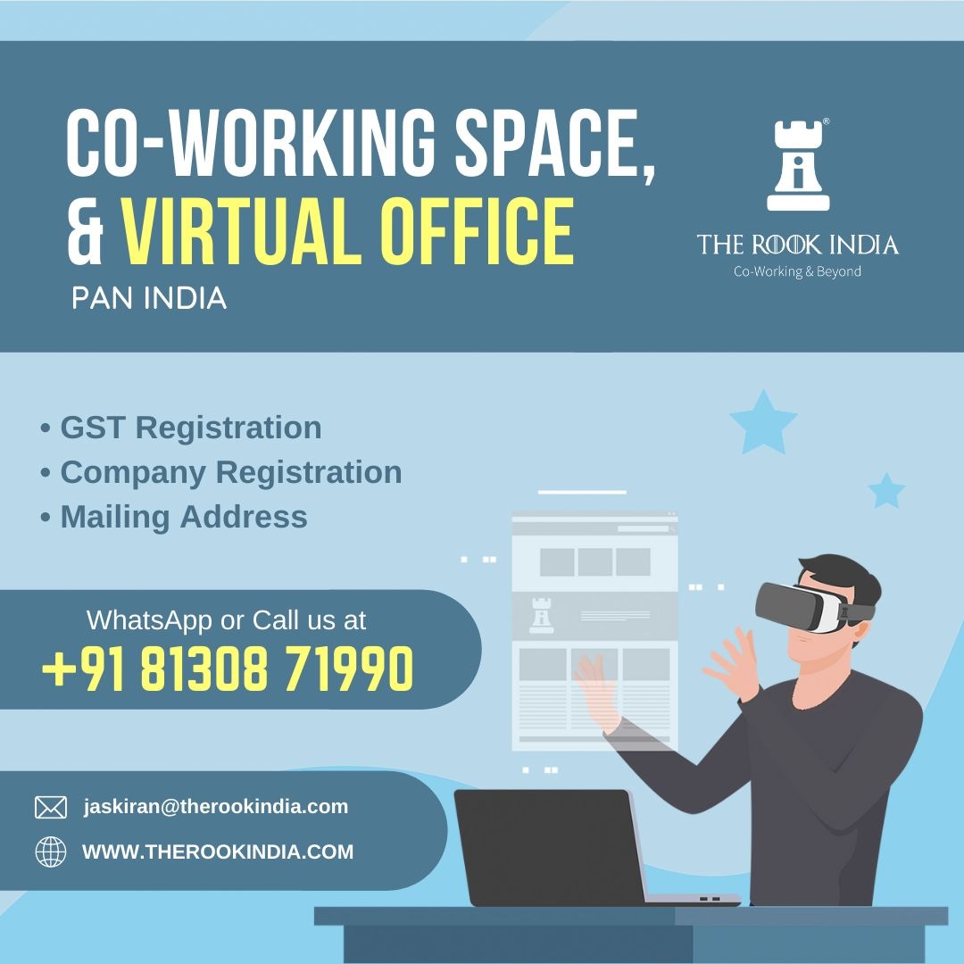 TheRookIndia's tweet photo. Contact us for all office space solution, co-working, virtual office across India.
#TheRookIndia #coworking #virtualoffice https://t.co/MXBZgdxybL