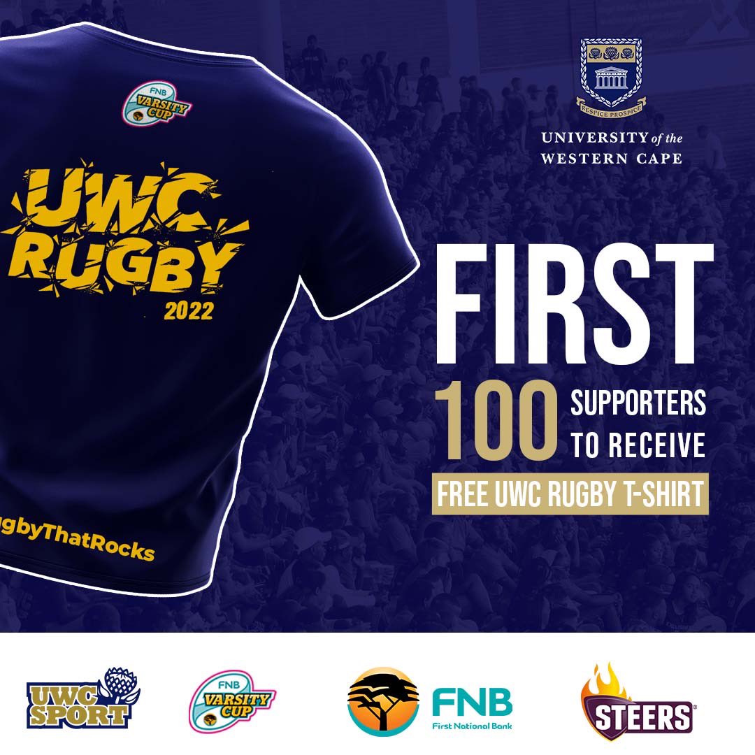 Show up.
Bring a friend.
and be LOUD!

Get your tickets here 🎟 : bit.ly/34OHJkb

#WeAreUWCSport