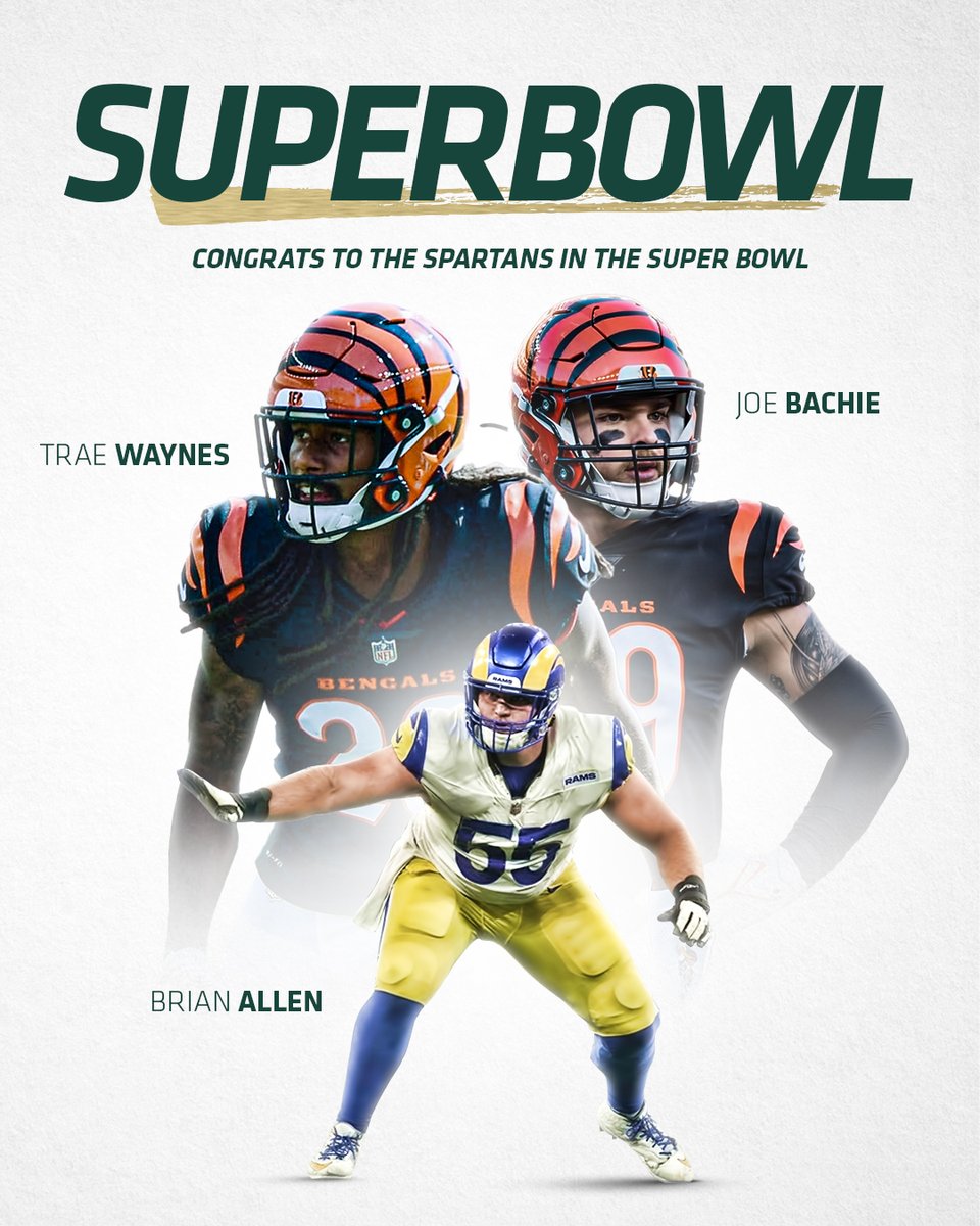 A moment they will never forget! Congrats to our Spartan Dawgs playing in the Super Bowl #SD4L #GoGreen