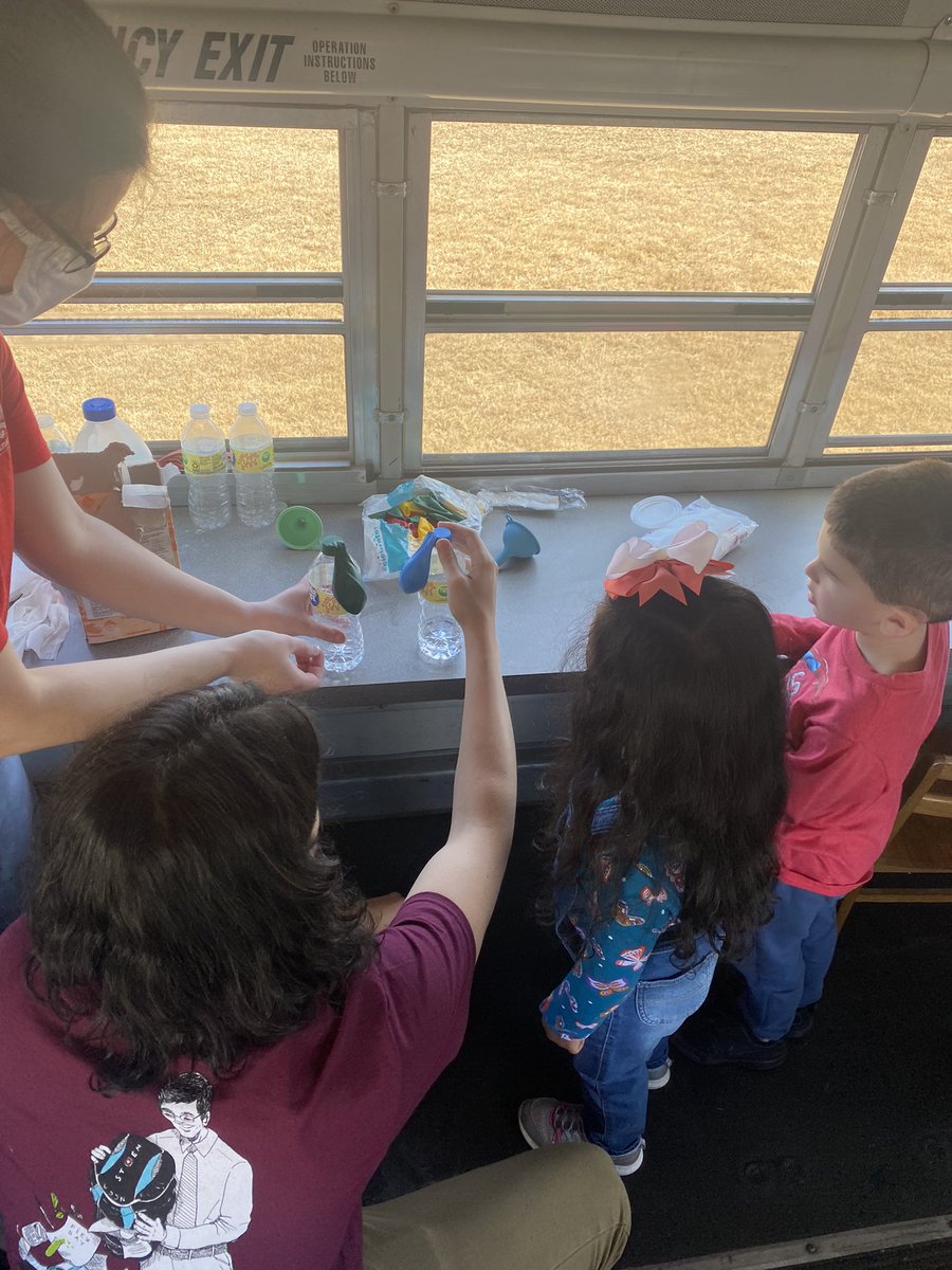 The STEM bus is back in action. Today we had our first roll out of 2022!! We had a lot of fun with these kids playing with vex kits, vinegar balloon lab and oobleck. <a href="/NCCA_STEM/">NCCA STEM Institute</a> <a href="/NCCA_Covington/">NCCA</a>