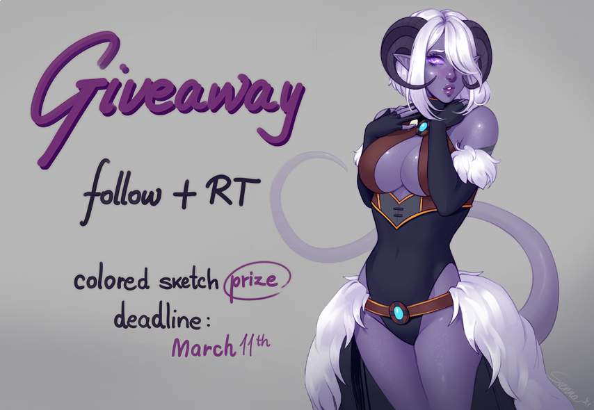 let's do the yearly giveaway right now, because my brain needs the good chemicals
optionally share your OCs in the comments 🤗
