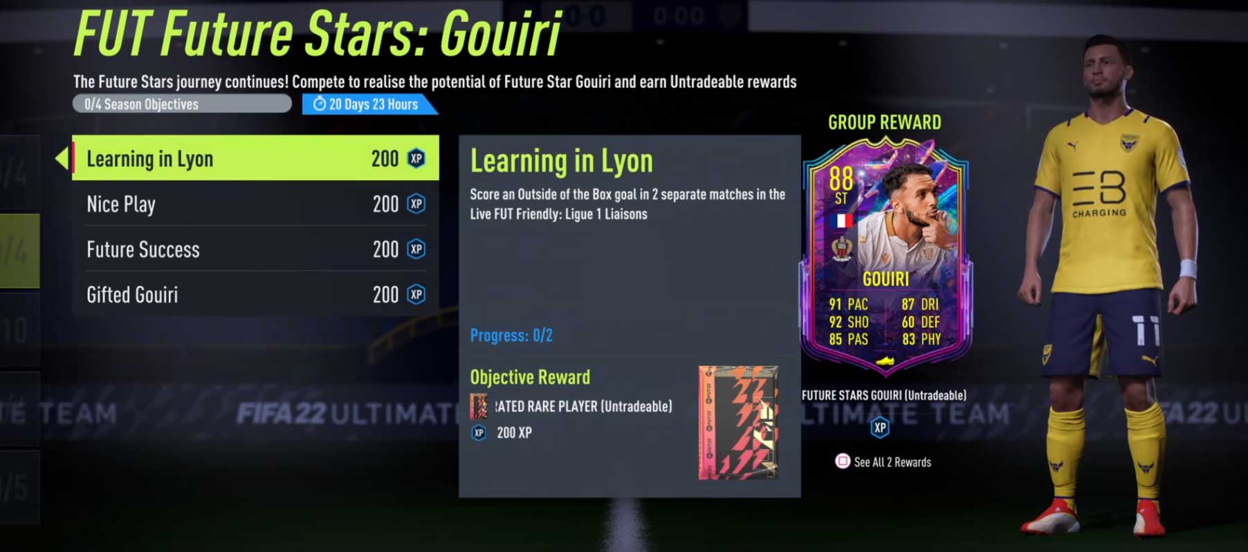 Fifauteam New Future Stars Players Objectives Gouiri Chukwueze T Co Pkegm7wiso T Co M8aiv1i3vw Twitter