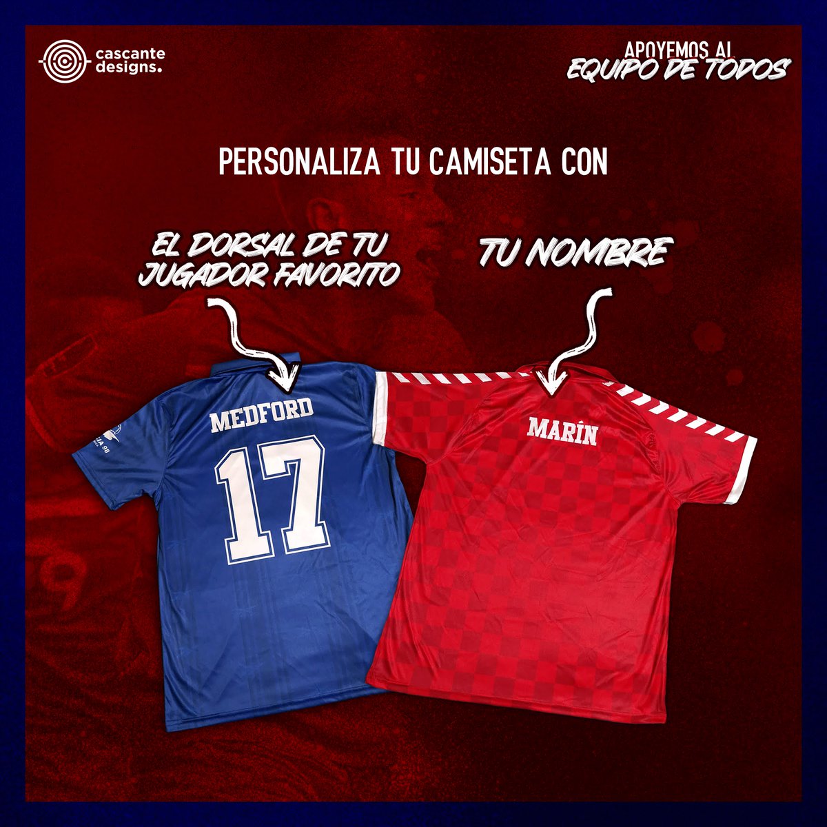 CascanteDesign's tweet photo. 🇨🇷⚽Se vienen la última fecha FIFA y tenemos las mejores camisetas de la #LineaRetro para apoyar a nuestra selección.
Aprovecha la promo especial de ¢12.500 con personalización completamente gratis (nombre y número)
Puedes ver el catálogo completo en el link de nuestro perfil. https://t.co/YccYyrlMMk