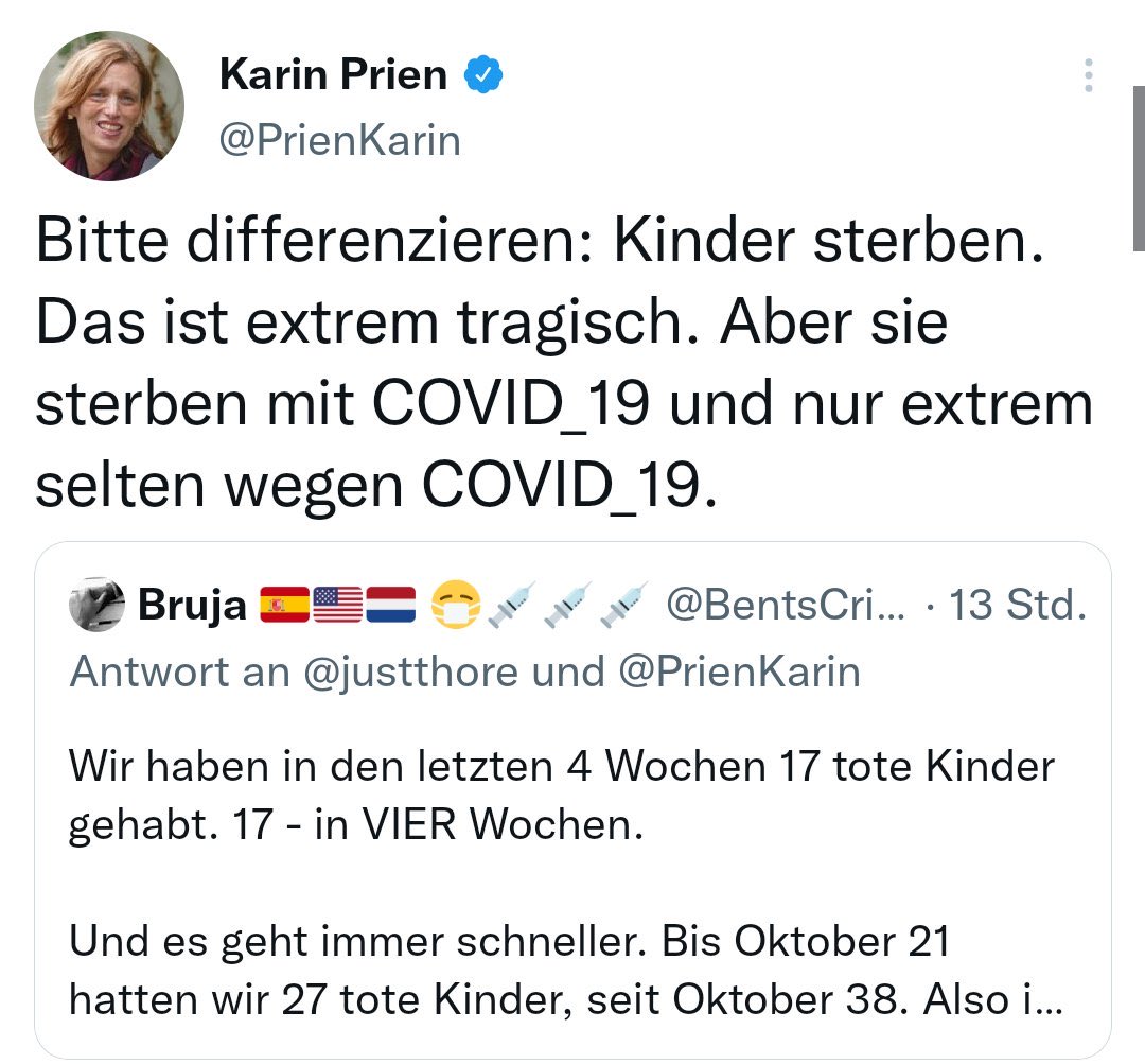 Dieser Tweet ist so unfassbar widerlich. Das ist die Vorsitzende der Kultusministerkonferenz.