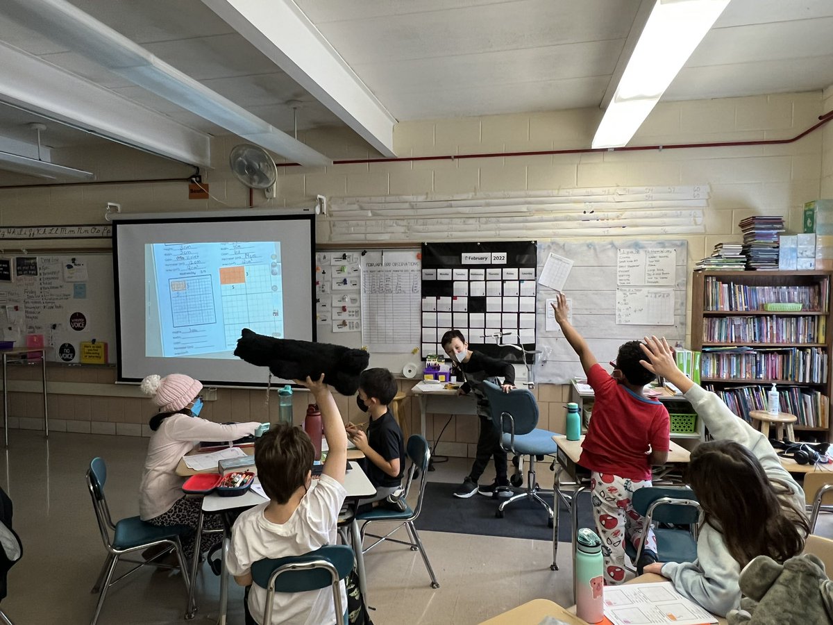 JenBarriball's tweet photo. The class loves being the teacher for number corner. It made me smile to hear them say “what’s the unit?” #teacherproud
#d58pride https://t.co/2KpX2UxI3H