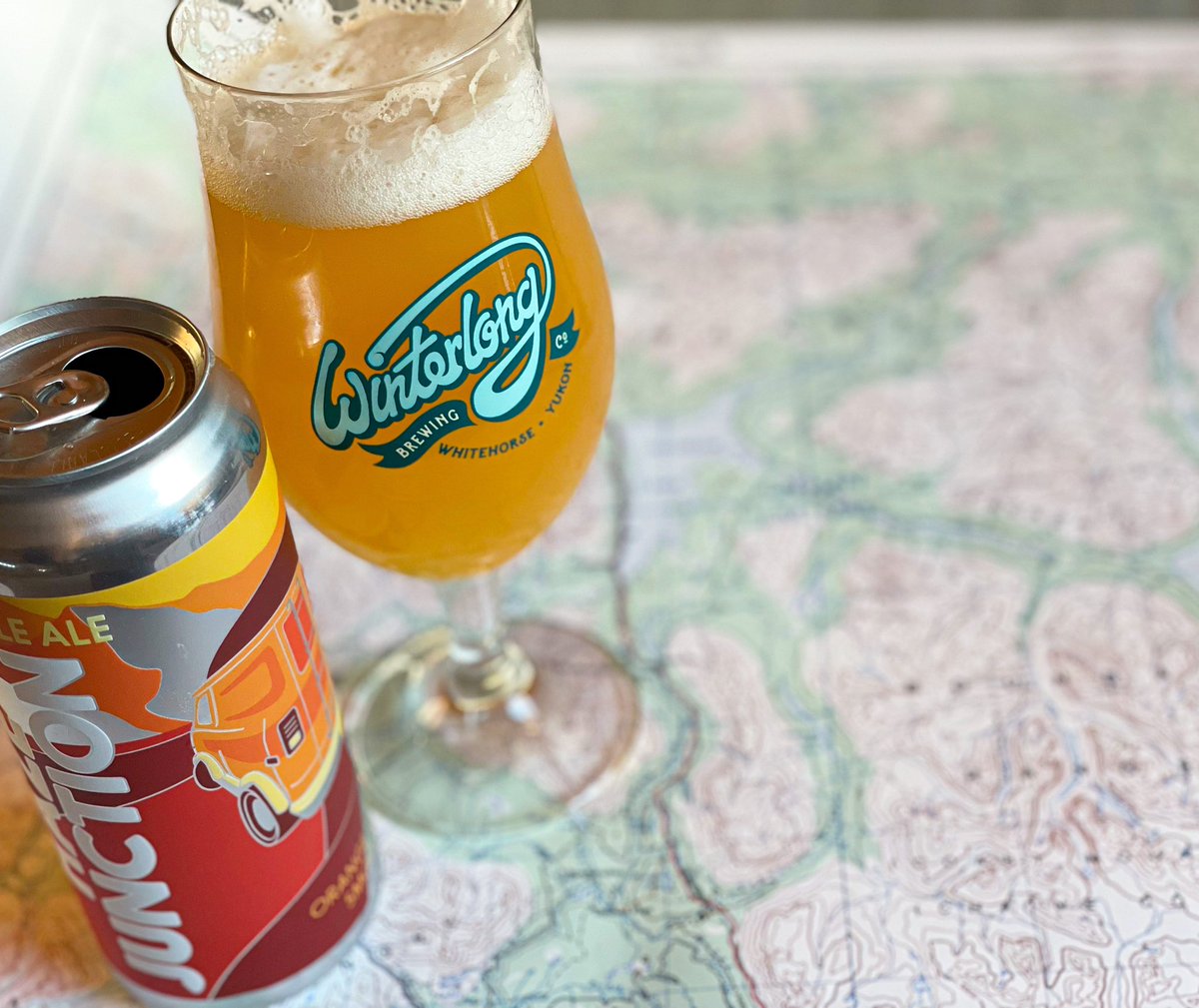winterlongbeer's tweet photo. #HAZEJUNCTION Hazy Pale Ale is back in cans and on tap today! Juicy and smooth with pungent citrus and passion fruit hop flavours. It will have you planning summer road trips in no time. 🙌🍻
#winterlong #yukoncraftbeer #galaxyhops #cheers #craftbeer #localbeer #localbrewery https://t.co/9Q3SyyicIa