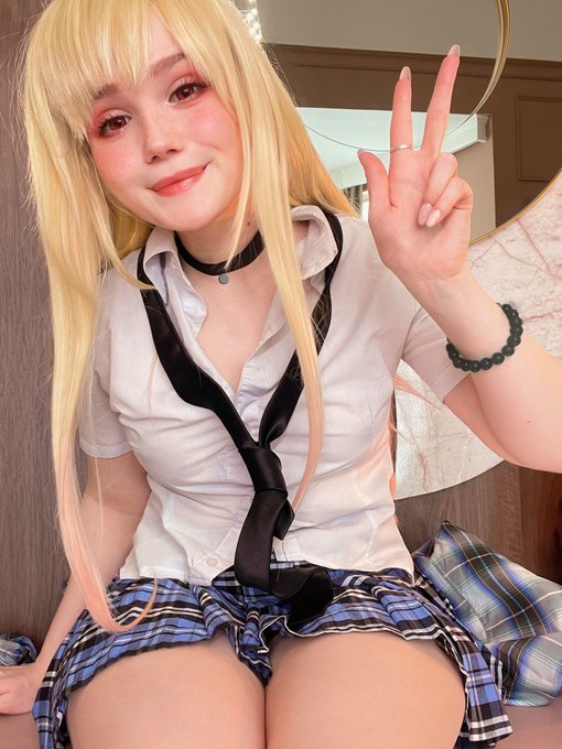 2 pic. - YOUR DEAR MARIN IS HEEEERE!!!^^ ✨❤️✨ let&rsquo;s make cosplay together ☺️ #marinkitagawa #MyDressUpDarling<a href="/tag/mydressupdarling"class="tags"><span>#mydressupdarling</span></a><a href="/tag/marinkitagawa"class="tags"><span>#marinkitagawa</span></a>