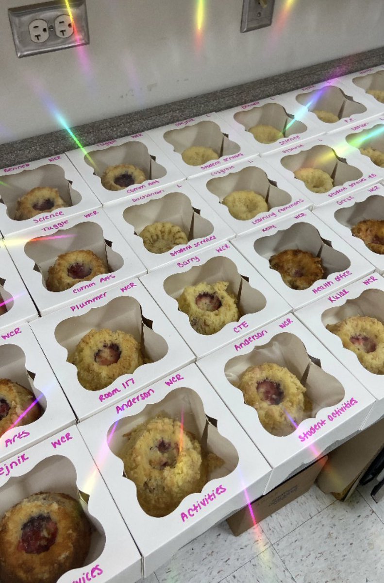 SamSzopinski's tweet photo. Red Feather Cafe Bundt cakes are ready to be frosted and delivered!!! π§ #culinary3 #bebold203 @NCHSRedhawksCTE https://t.co/z7uA1vKJzh