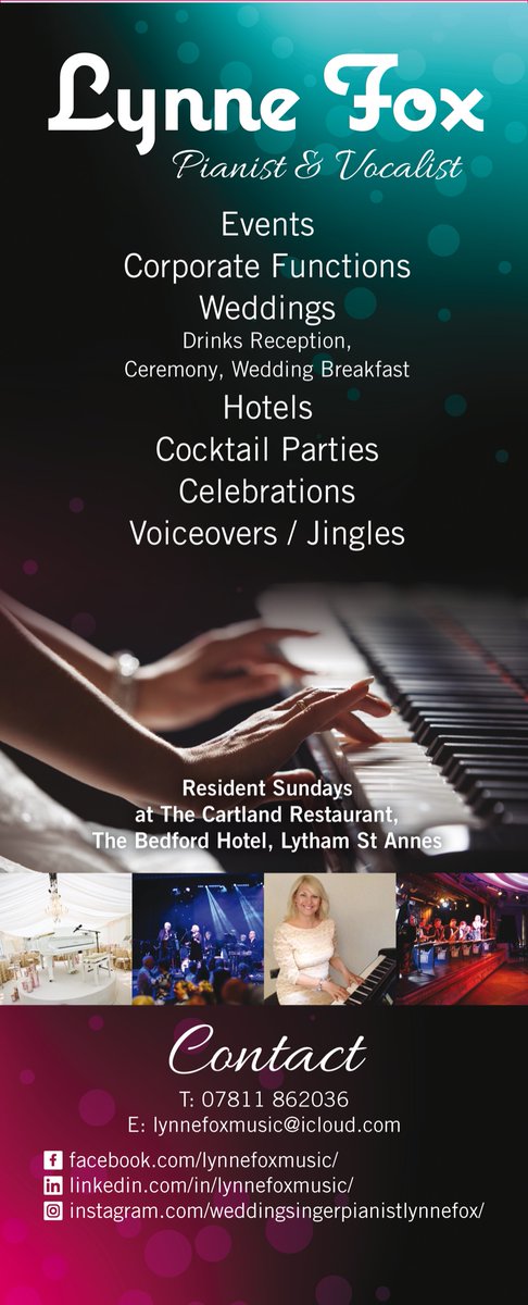 Lynne Fox Events Singer/ Pianist (@lynnefoxmusic) / Posts / X