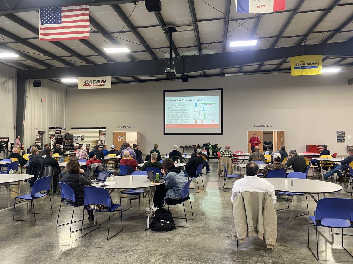 Another full house for Planter University with ⁦<a href="/ISUANR/">ISU ANR Extension</a>⁩ ⁦<a href="/ISUDigitalAg/">Digital Ag Innovation Lab</a>⁩