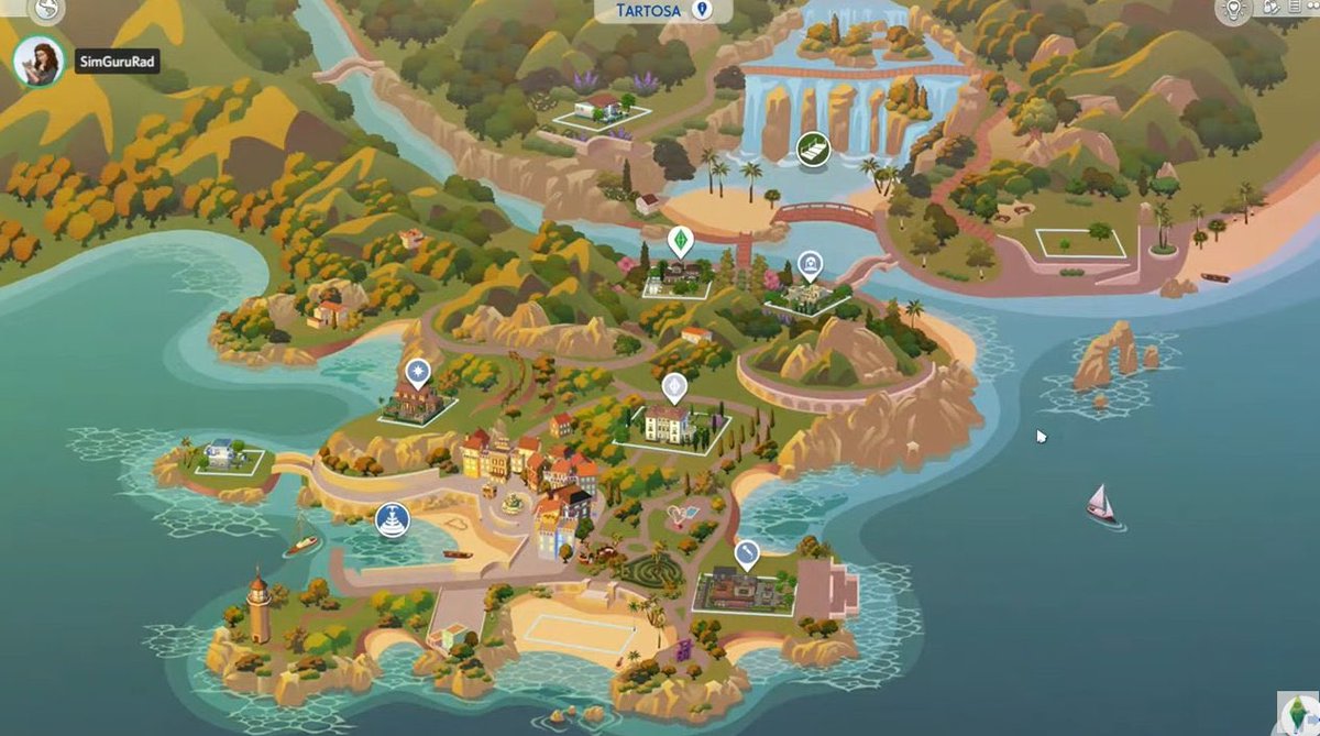 MrOlkan's tweet photo. Best town ever!❤️ I'm in love with #Tartosa 😍

#TheSims #TheSims4MyWeddingStories #TheSims4 https://t.co/CoxCxJ7OLw