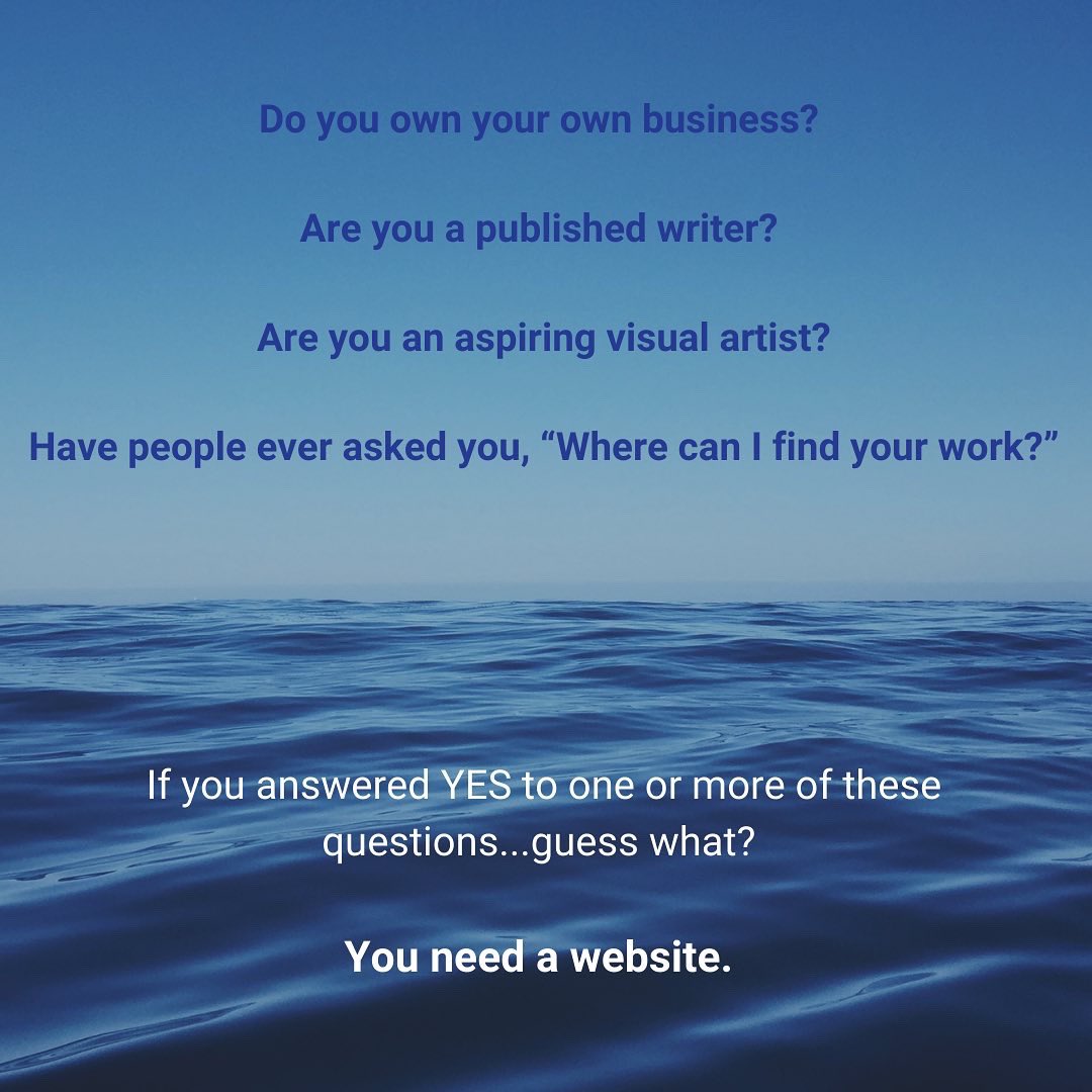 niticomm's tweet photo. Did you know that NITI offers website building for small businesses and creative professionals? Contact me today to learn more!

#smallbusiness #womenownedbusiness #pocownedbusiness #webdesign #communication #linkinbio https://t.co/NK06VLYety