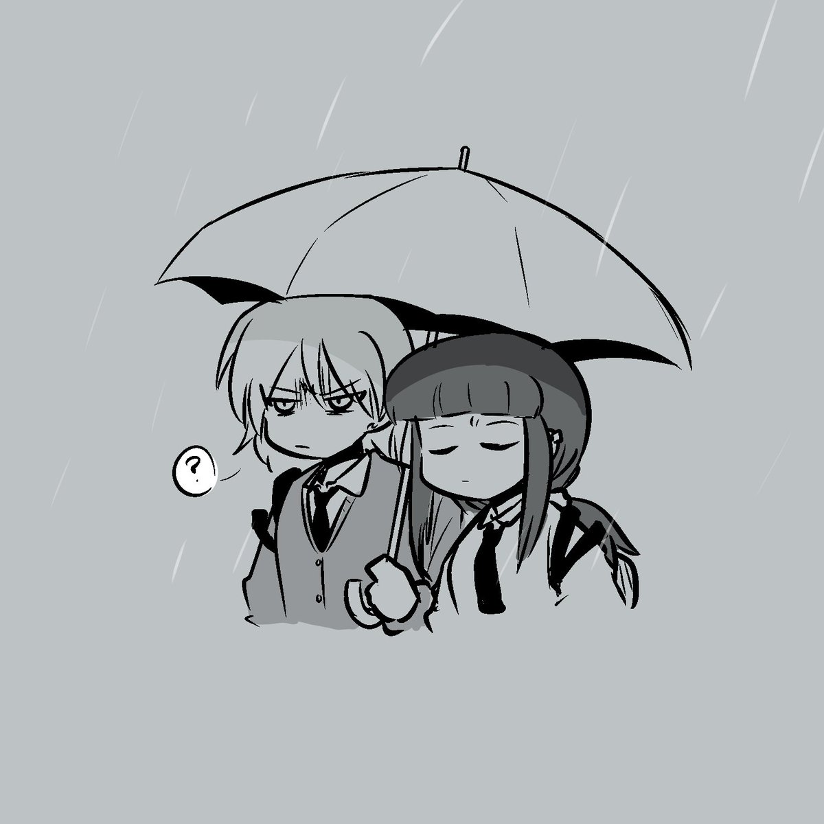 この前も描いてた百合です(百合です) 