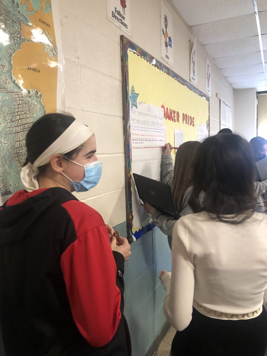 jnwindrow's tweet photo. Celebrating International Day of Women and Girls in Science. “She is the coolest” referring to Dr. Mae Jemison.  #myhero @OakerSci @CoventryOakers https://t.co/vGOYXH3Hui