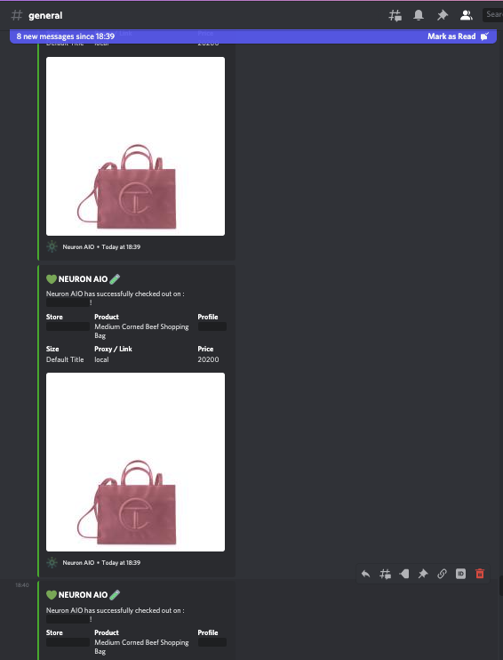 S4Chosen's tweet photo. @NeuronAIO ty for these, managed to hit these for some slots. Was testing neuron out and works wonders so far! https://t.co/TT3FwWDXCg
