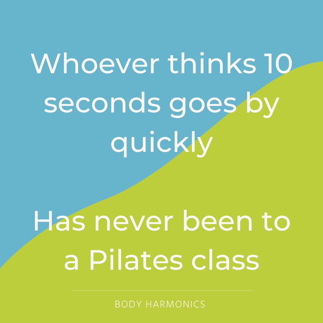BHPilates's tweet photo. What exercise makes time stand still for you? 😂 https://t.co/97MFiCNk4Y