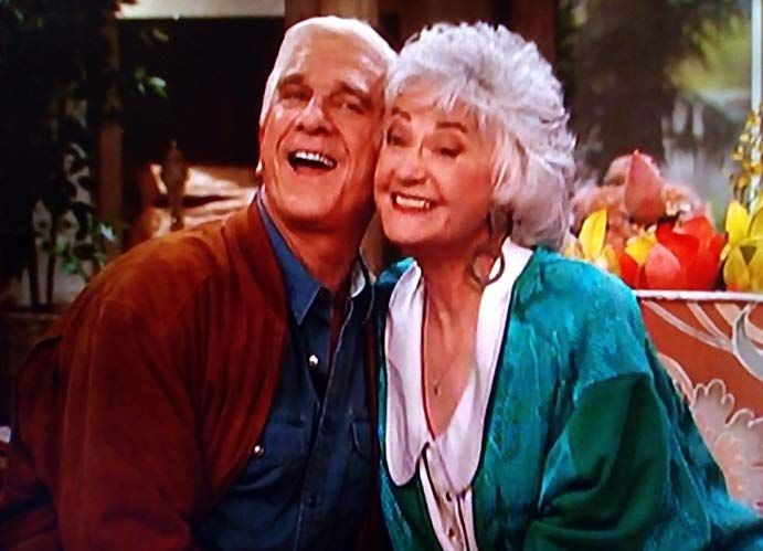 Happy birthday to Leslie Nielsen and Burt Reynolds who both were in The Golden Girls! 