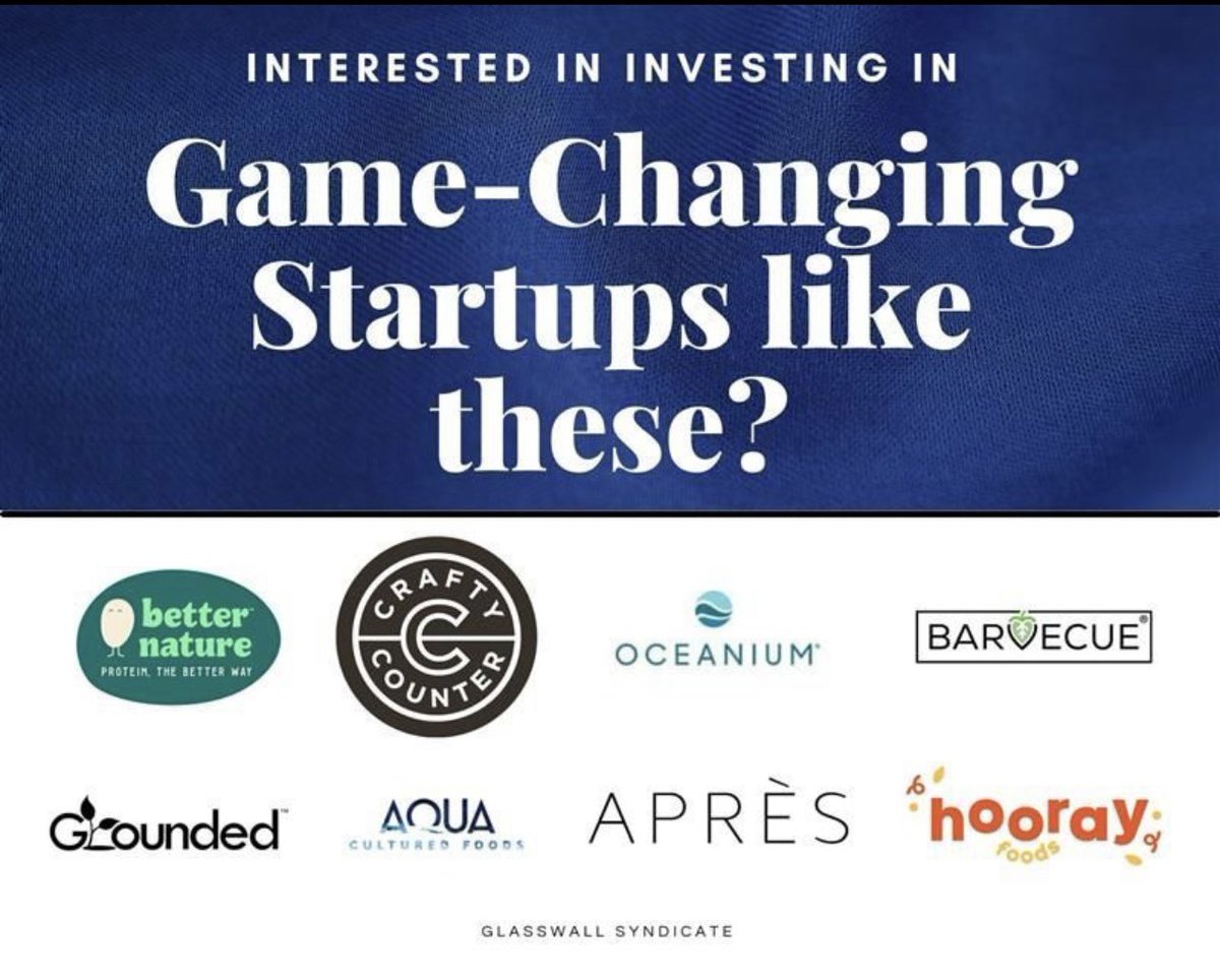 Are you an accredited investor that’s been eager to invest in companies like these?! GlassWall Syndicate is hosting a Member Information Session on 2/22 to learn about joining our over 200 member investor network! eventbrite.com/e/267027084197