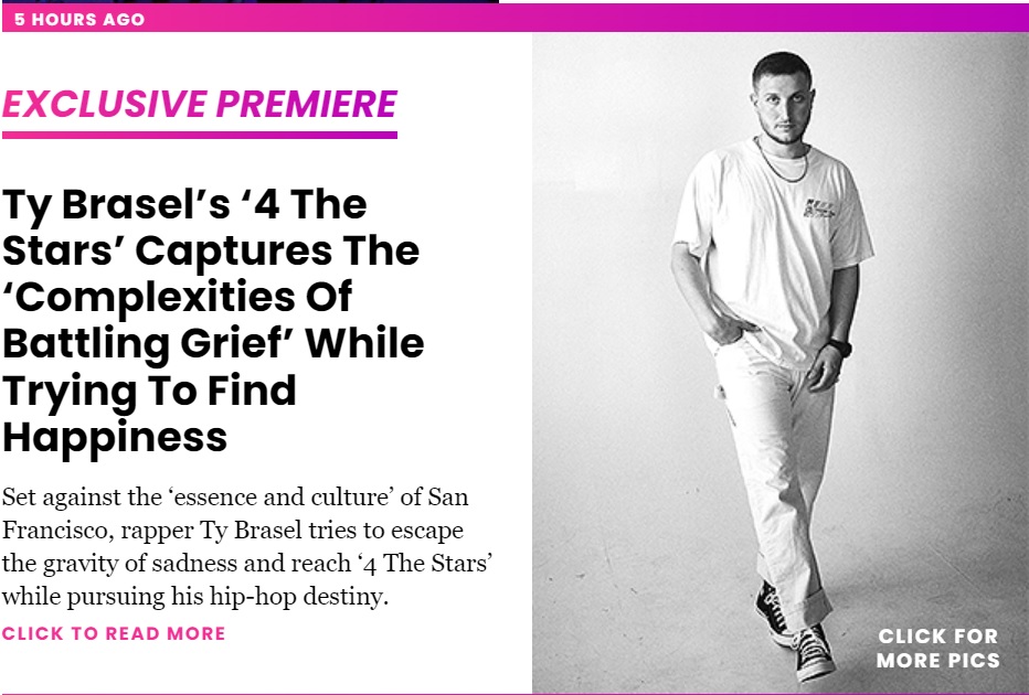 HotChartPromo's tweet image. Shout out to @Ty_Brasel with that Hollywood Life Premier!! 4 The Stars is FIRRREEEE!!! hollywoodlife.com/topics/enterta…