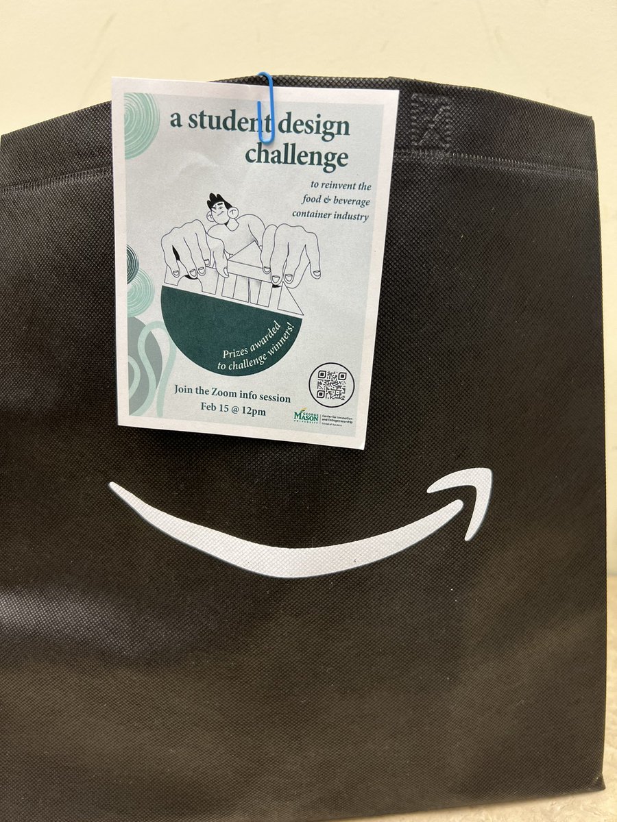 gmupantry's tweet photo. Students using the Pantry this week may find this pamphlet in their bags from our friends over in the Center for Innovation and Entrepreneurship! We encourage everyone to go check it out! https://t.co/f1GSJeg77L
