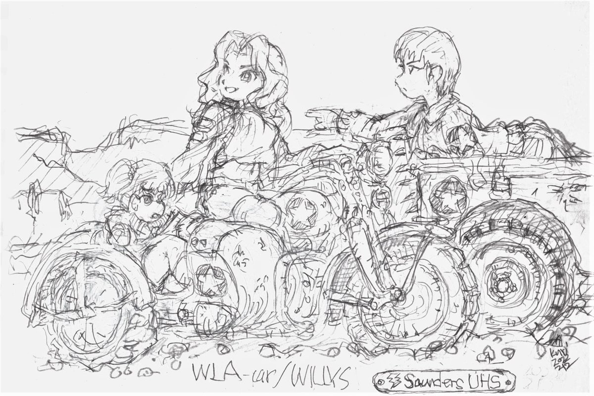 HD WLa:サンダース付属
‥深夜の練習rkgk 