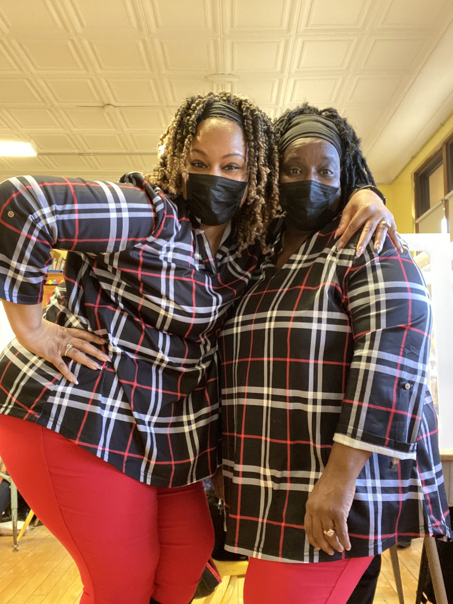 My friend, My Partner in Education and now My Twin! Happy Twin Day! <a href="/ClevelandCSS/">Cleveland Street School</a>