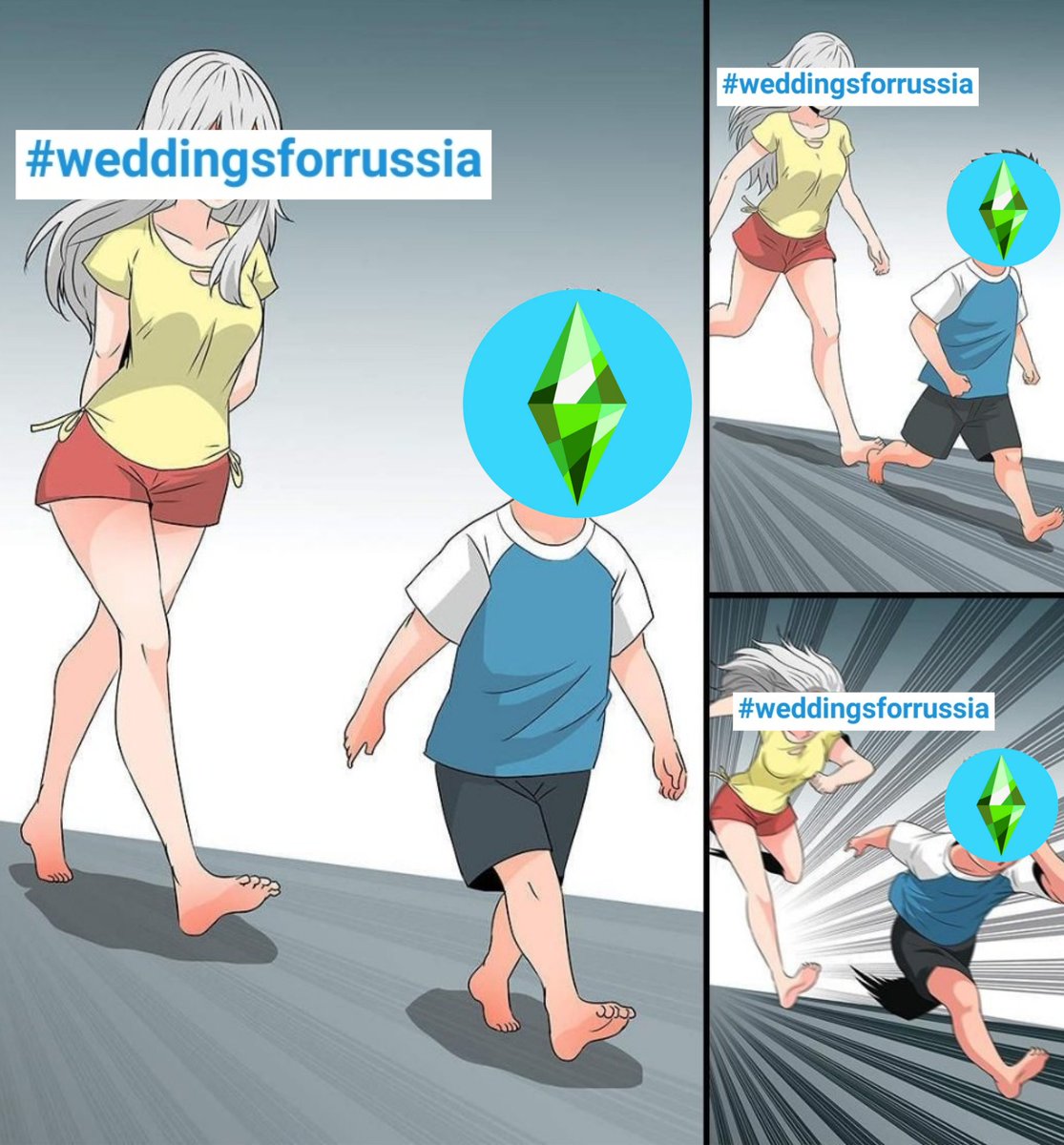 NickAnyMate1's tweet photo. Guess why turned off chat on The Sims 4 official streams lol
#weddingsforrussia https://t.co/GAcqeUlAAj