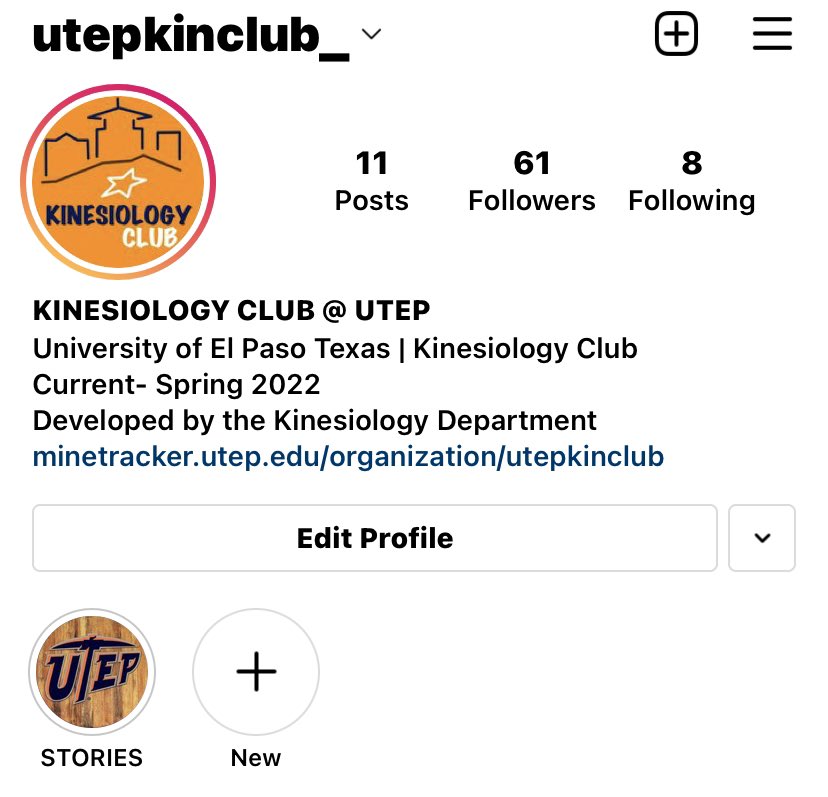 The UTEP Kinesiology Club (@utepkinclub_) on Twitter photo HEY GUYS! Sorry we’ve been inactive but we are back and running!
Please follow our newest account on Instagram <a href="/utepkinclub_/">The UTEP Kinesiology Club</a>
Well be starting up tweets to keep you all updated! HEY GUYS! Sorry we’ve been inactive but we are back and running!
Please follow our newest account on Instagram <a href="/utepkinclub_/">The UTEP Kinesiology Club</a>
Well be starting up tweets to keep you all updated!
