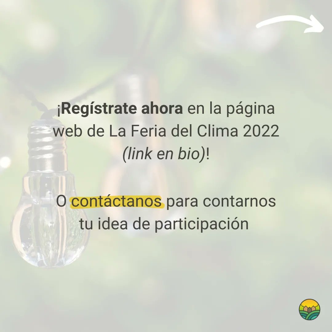 LMxClima's tweet photo. ¿Quieres participar en La Feria del Clima 2022? 

➡️ En este tweet te explicamos más sobre los diferentes tipos de tarifas que tenemos disponibles y las actividades que se puede organizar. #feriadelclima #LMxC https://t.co/IsQUAzZpct