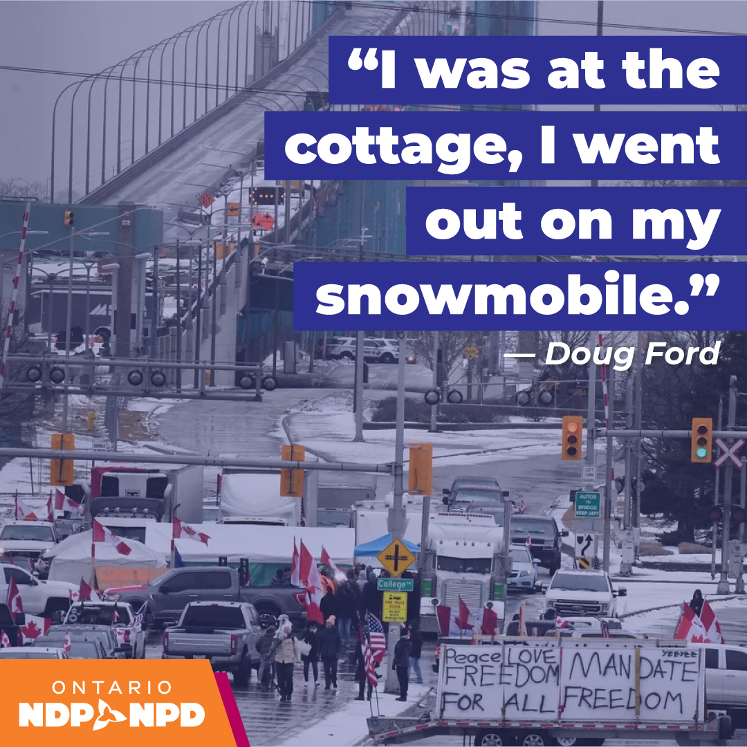 Ontario NDP tweet media