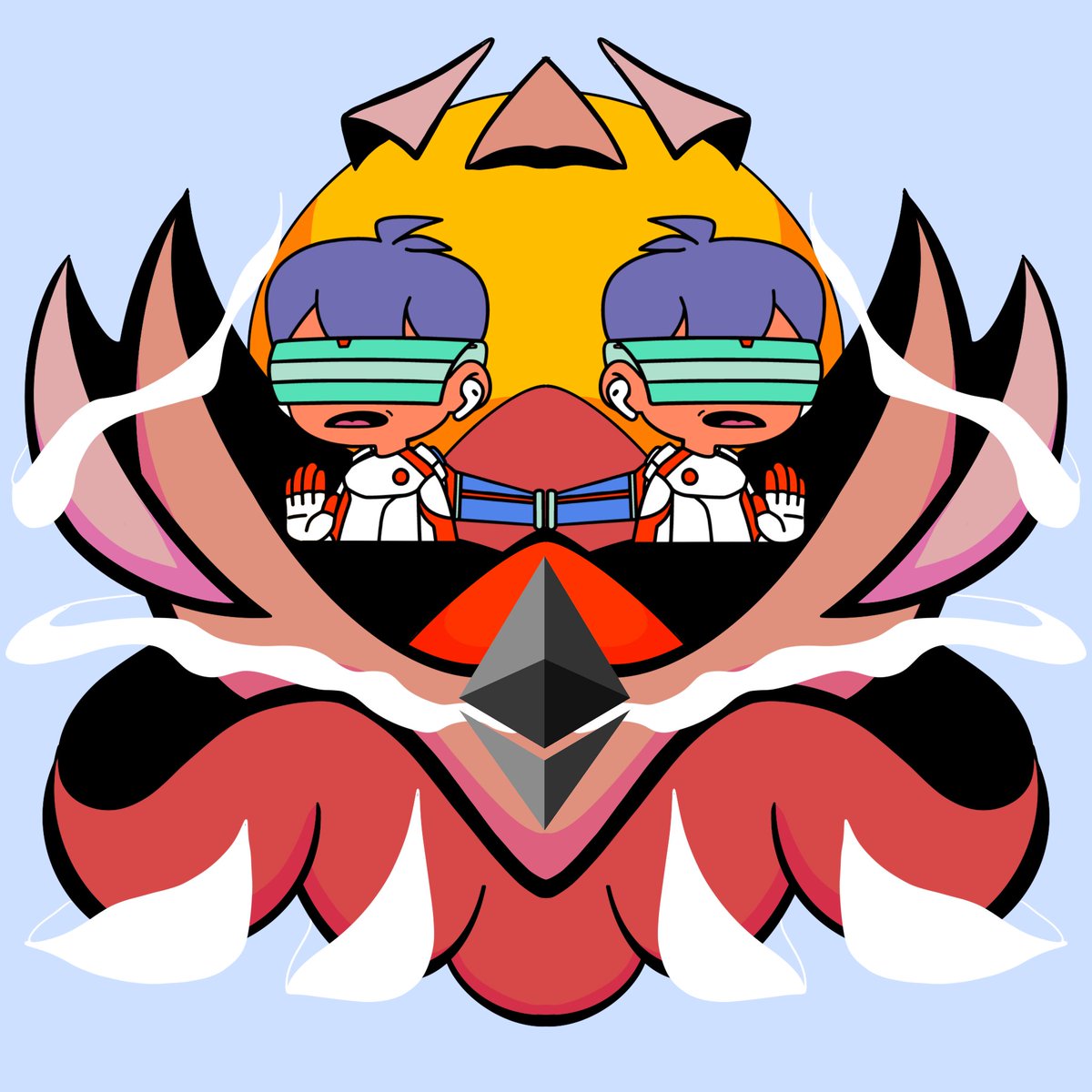 never8911's tweet photo. Making some #fanart for @lorduniversenft 

Go check them out! https://t.co/eGTEBT3R3n