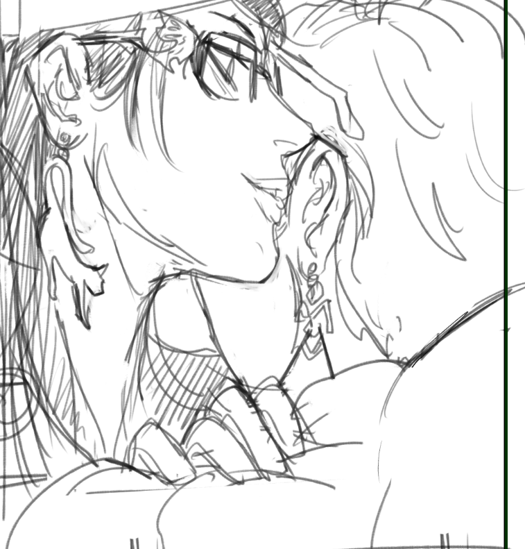 my bayojeanne comic is still not finished but please accept these WIPs today 