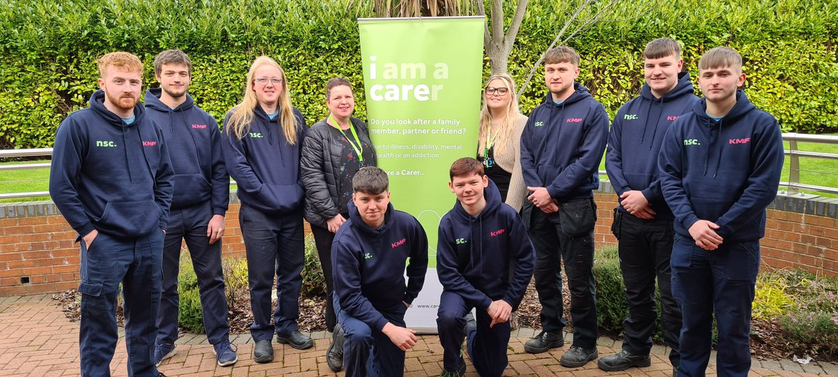 Representatives from Link Line, <a href="/HUBBFoundation_/">The Hubb Foundation</a> and @NorthStaffsCarers came to meet their KMF fundraisers. This year, 3 teams have been tasked with raising £2500 for their chosen charity. 
#NAW2022 #BuildTheFuture #PlanForJobs ​#Apprenticeships
<a href="/Apprenticeships/">Apprenticeships</a>  <a href="/WMAANetwork/">West Midlands Apprentice Ambassador Network</a>