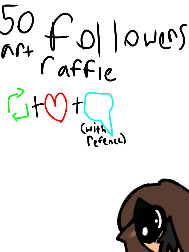 CosmoToons1's tweet image. 50 Followers Art Raffle.
To enter you must retweet, like and reply with your oc.
There will be 3 winner&apos;s and will close reply&apos;s on March, 1, and good luck