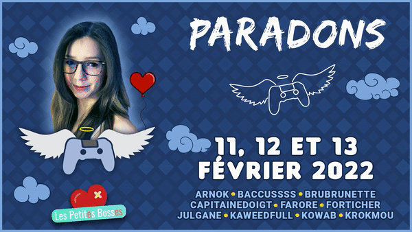 soharumi_'s tweet photo. #PARADONS IRL - Donnez pour @PetitesBosses 💖
C'est MAINTENANT sur : https://t.co/MNd7JYWg6t
#stream #streaming #caritatif #gaming #twitch #twitchpartner #FAITESDESDONS https://t.co/1mmpUUxmXH
