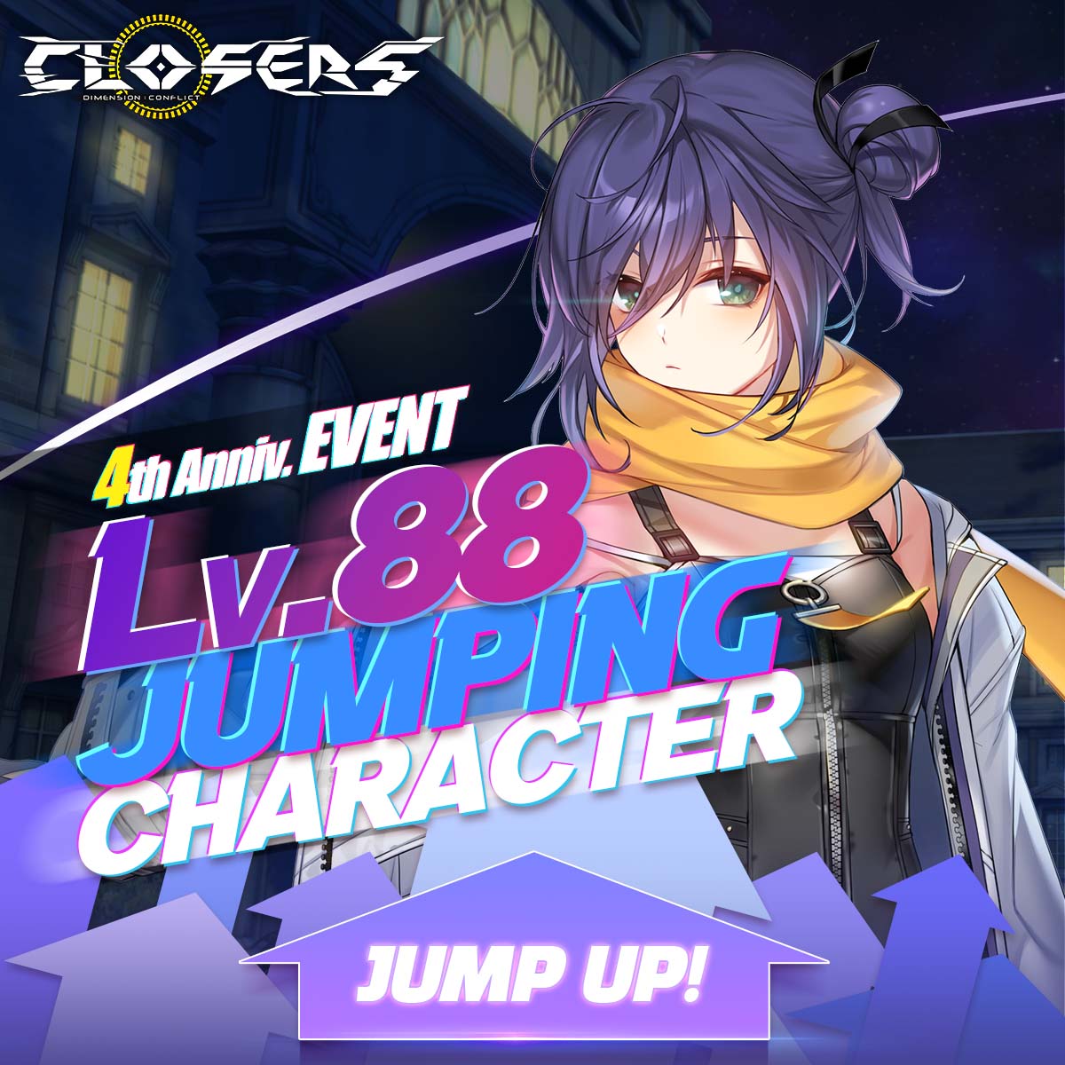 ClosersGame's tweet photo. You will jump for joy for another Jumping Event on February 16th!
https://t.co/BWY2vo4JwR
Win N-coins in the โChoose to Jumpโ event!
Join in Discord now for more details and to submit your entry: https://t.co/hXA3Qe3sJY
#4thAnniversary #JumpEvent #closers #ClosersOnline #naddic https://t.co/rcIoc6f92U