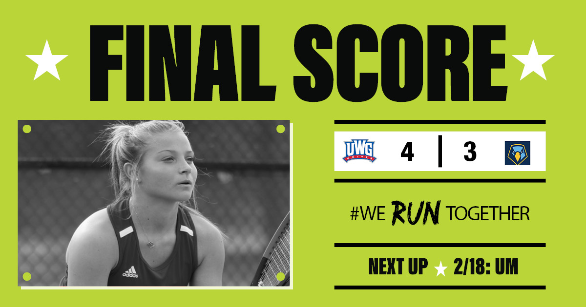 UWGAthletics's tweet photo. UWG Tennis with the big victory in West Point, GA today! 

#WeRunTogether #OpeningWin

Story: https://t.co/Sovmfvudas https://t.co/p4vBQbnlro