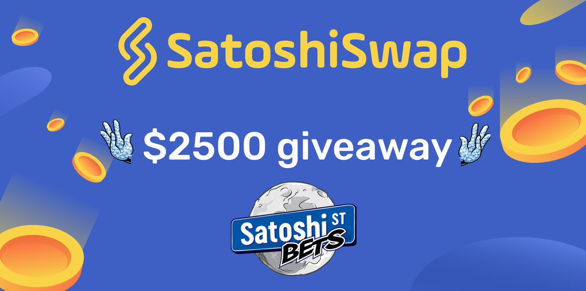 SatoshiStBets's tweet image. To celebrate the launch of our DeFi token SatoshiSwap we are giving away $2500 at our Satoshi Street Bets subreddit!
All you need to do to take part is leave a comment and 5 lucky people will receive $500!
reddit.com/r/SatoshiStree…
SatoshiSwap.net #SatoshiSwap