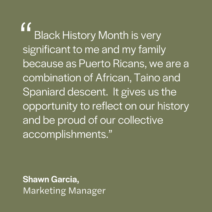 PhyllisMatonte's tweet photo. What does #BlackHistoryMonth mean to Shawn Garcia, Manager with @MazarsinUS? "It gives us the opportunity to reflect on our history and be proud of our collective accomplishments.” See her full quote: https://t.co/umy99rXi2x https://t.co/r4upD7ur5G