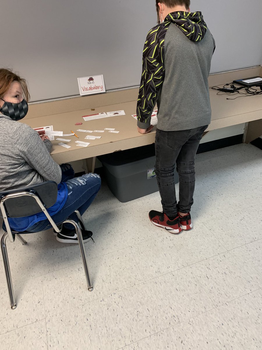 RebersRoom's tweet photo. Talk about engagement and critical thinking. Escape room to review our novel! @NowlinMiddle @ISDSchools https://t.co/7vMtWZ8ZPk