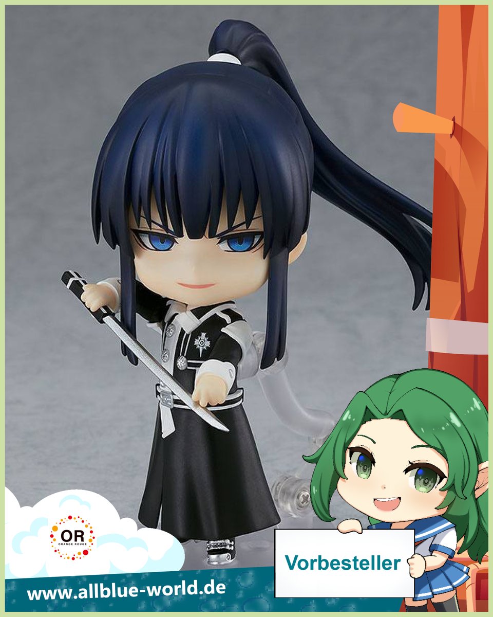 allblue_world's tweet photo. +++ Vorbesteller - Neu im Shop +++
Ihr findet ab sofort die Nendoroid Actionfigur von Yu Kanda bei uns im Shop zur Vorbestellung 💥
Sichere dir deine D.Gray-man Nendo gleich hier bei uns im Shop 😍
https://t.co/0HUpMopShM
#Drayman #YuKanda #Nendoroid https://t.co/NcplX9V89k