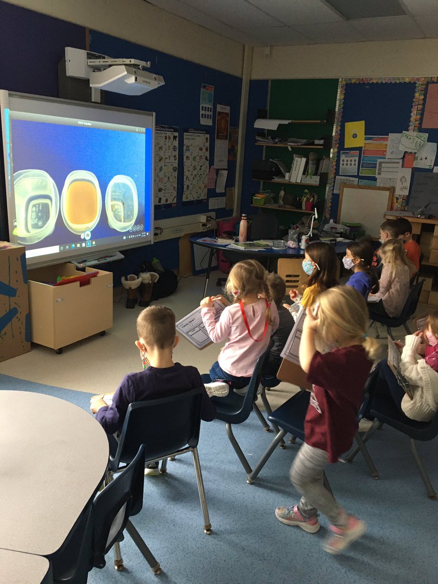 mrslcarmichael's tweet photo. Today we did a Valentine’s Day themed science experiment using candy hearts! We investigated three liquids to see which ones made the candy hearts sink and which ones made them float! We made predictions, observations, and had great discussions about our learning! @BrantHillsPS https://t.co/lQhCDN8Zt1