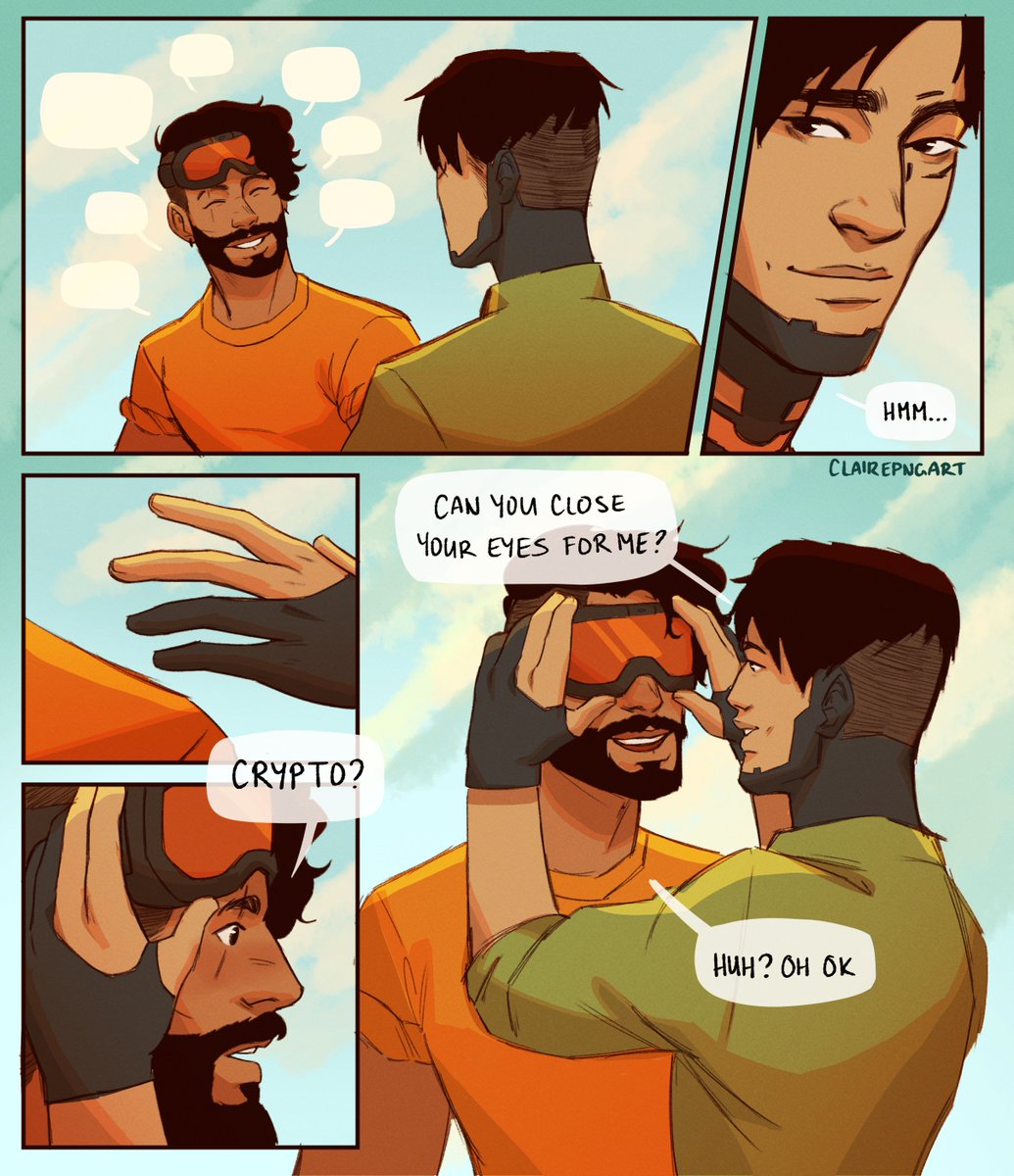 apex legends ] cryptage comic haha