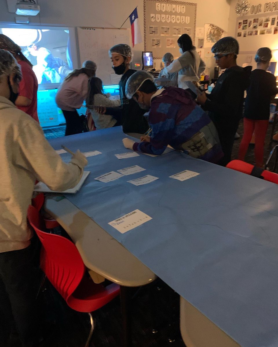 Icenhower4VAISD's tweet photo. Today was “Operation Day”!! We practiced solving problems using the Order of Operation to make sure our patients were well taken care of! Our math strategies proved that we were successful surgeons!! #ThePrestonPride #PESyear5 #wedomath https://t.co/71nHeHAUo4