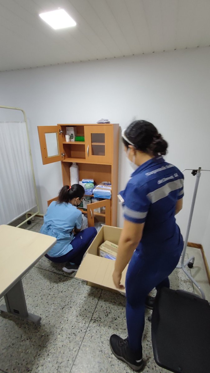 Funtbcac_Cem's tweet photo. #10Feb Puesta en Marcha Servicio de 𝗖𝗼𝗻𝘀𝘂𝗹𝘁𝗼𝗿𝗶𝗼𝘀 Médicos en #Planta #Cumarebo para Atención de nuestros Trabajadores y su núcleo #Familiar Continuamos Garantizando La #Salud @ICementera
#GestionEmpresarialSocialista 
#LuchaContraLaCovid19 
@IndustriasVE 
@MinTrabajoVE https://t.co/kDDIK1ELVX
