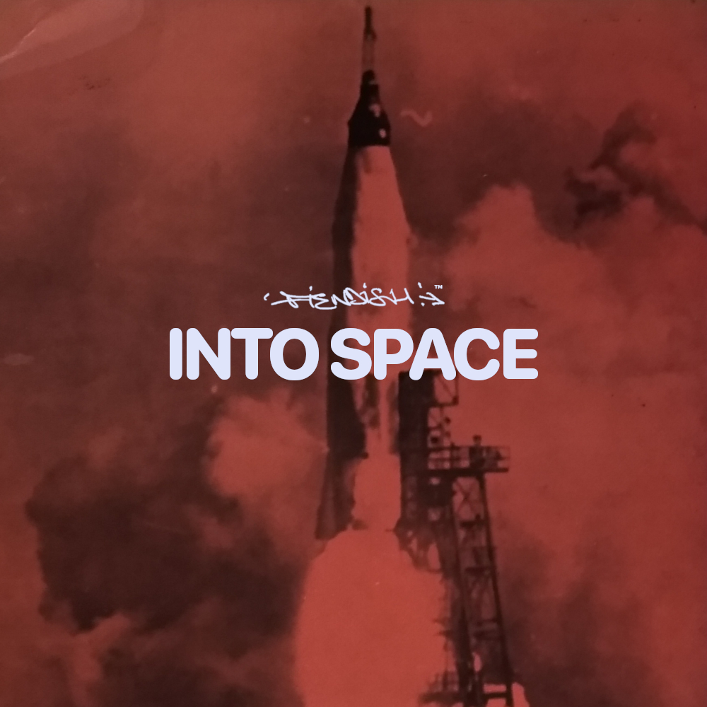 fiendish2020's tweet photo. FIENDISH - Into Space Mix (2004) 
cover art &amp; tracklisting!  F . 1 ☝️ 🚀🎶

https://t.co/xy9lOTHaOt @mixcloud 

#FIENDISH #DJ #Mix #Scratch #Turntablist #Music 
#Hiphop #Rap #Breaks #Lofi #Lounge #SciFi #Space  #IntoSpace #22YearsOfFIENDISH #FIENDISHNESS https://t.co/flMA4TZEry