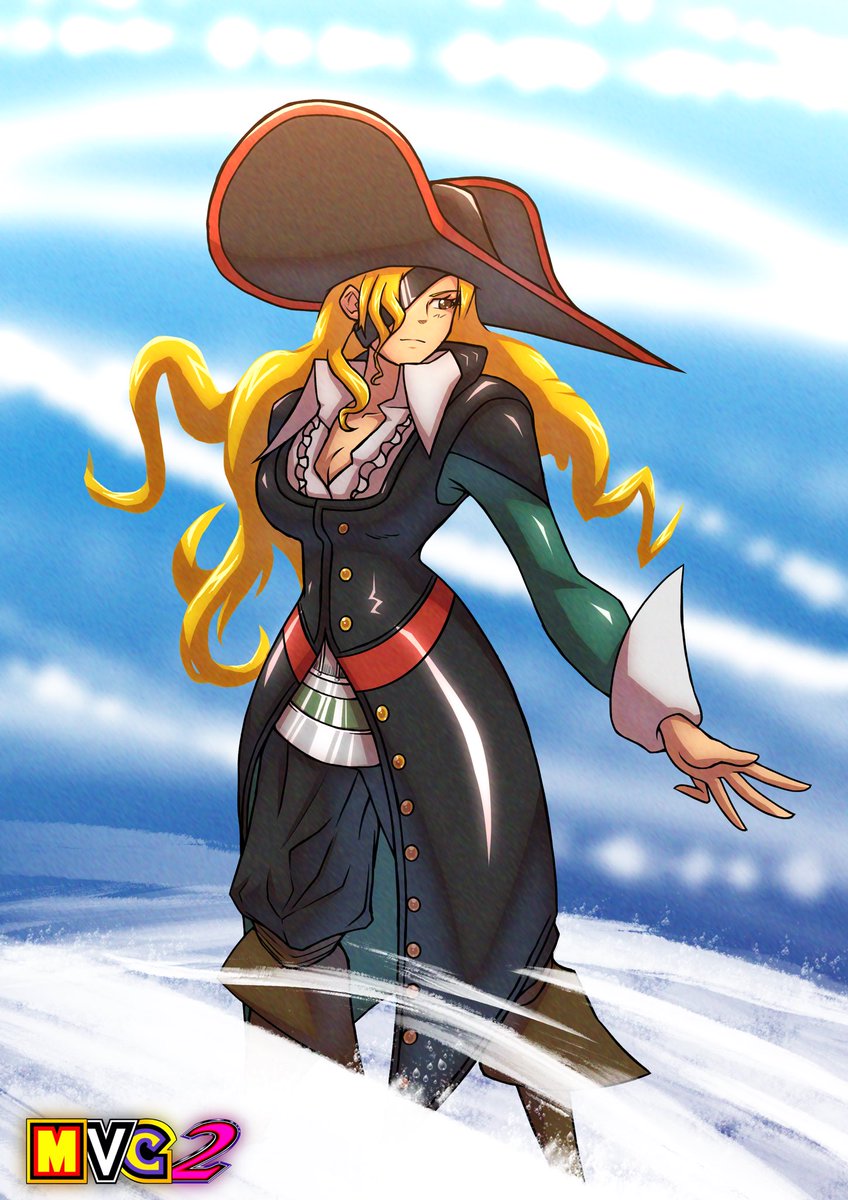 darkshortyx's tweet photo. Pirates! #freemvc2 #KOF15 #kofxv #ruby_heart #BJENET #FGC #doodle #animegirl https://t.co/BjAZTuBdsM
