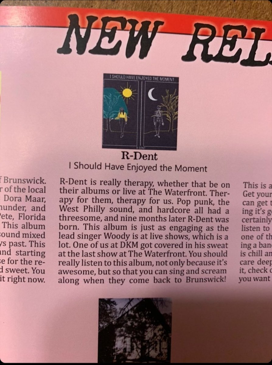 First review of I Should Of Enjoyed The Moment is here!!!

Thank you Dirtkid Magazine!