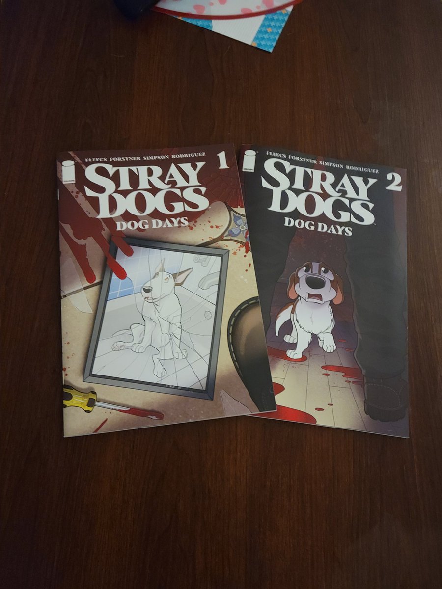 Finally picked up both Stray Dogs 2 comic. #straydogscomic