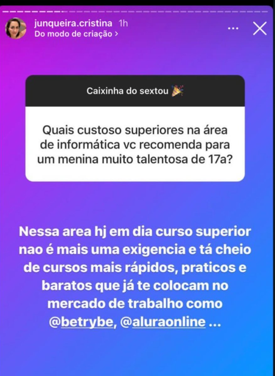 paulo_caelum's tweet photo. Se a fundadora do @nubank ta falando, quem sou eu para contrariar.... https://t.co/gGDNUltied